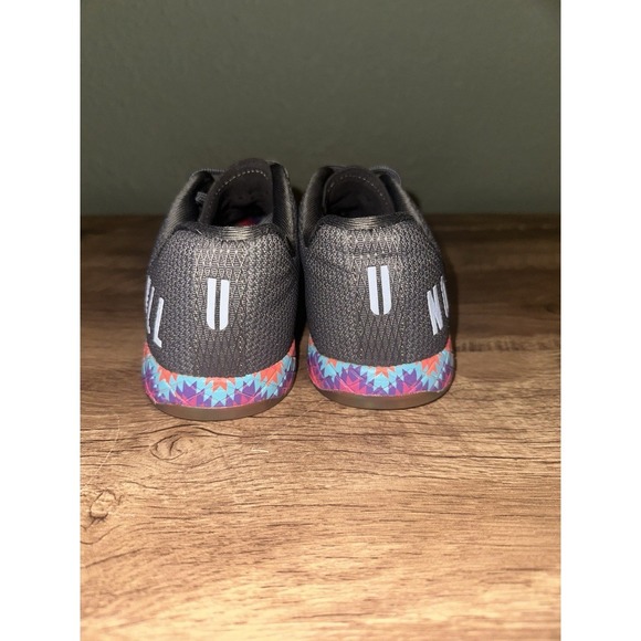 NOBULL CrossFit Training Shoes Rainbow Patchwork Gray Mens 4 Women's 5.5 - Picture 5 of 10